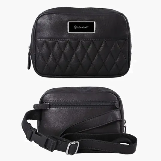 Brea Canyon Leather Cross Body Bag — view 18