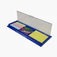 MainStream Promotions Multi-Purpose Desk Organizer with Ruler — view 3