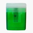 MainStream Promotions Pencil Sharpener with Shavings Cap — view 7