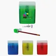 MainStream Promotions Pencil Sharpener with Shavings Cap