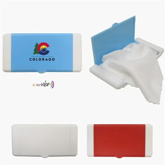 Microfiber Cloth with Plastic Case