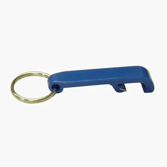 Bottle Opener Key Chain with Metal Key Ring — view 3