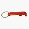 Bottle Opener Key Chain with Metal Key Ring — view 5