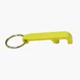 Bottle Opener Key Chain with Metal Key Ring — view 7