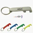 Bottle Opener Key Chain with Metal Key Ring