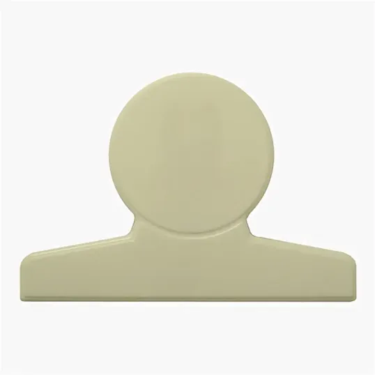Round Chip Clip, 3 in. Polystyrene Bag Clip — view 4
