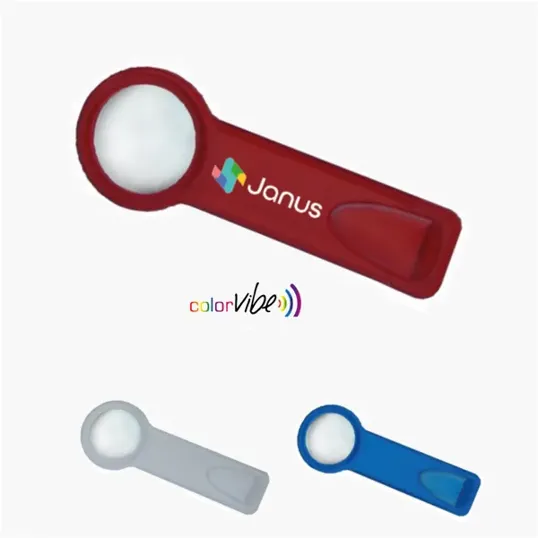 Magnified Glass Bookmark Ruler with 3x Magnification