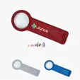 Magnified Glass Bookmark Ruler with 3x Magnification