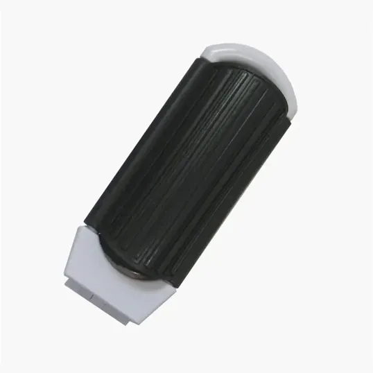 Folding Brush and Mirror with Black Tips — view 3