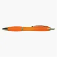 Lena Plastic Pen with Colored Barrel and Grip Section — view 5