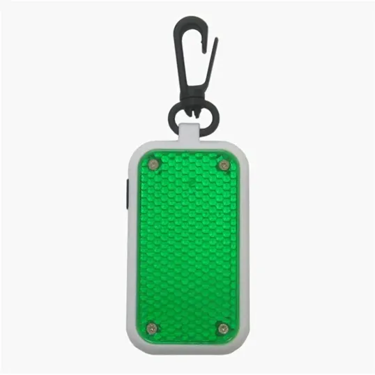 Flashing LED Safety Reflector with 3-Mode Light — view 4