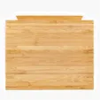 Zest Bamboo 4x6 Recipe Box with Built-In Card Stand — view 4