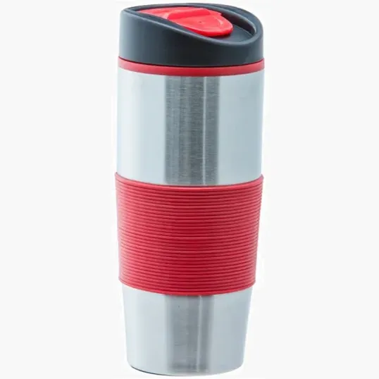 15 Oz. Ventura Stainless Steel Tumbler with Push-On Lid — view 5