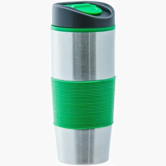 15 Oz. Ventura Stainless Steel Tumbler with Push-On Lid — view 6