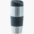 15 Oz. Ventura Stainless Steel Tumbler with Push-On Lid — view 3