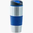 15 Oz. Ventura Stainless Steel Tumbler with Push-On Lid — view 4