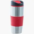 15 Oz. Ventura Stainless Steel Tumbler with Push-On Lid — view 5