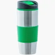 15 Oz. Ventura Stainless Steel Tumbler with Push-On Lid — view 6