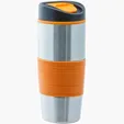 15 Oz. Ventura Stainless Steel Tumbler with Push-On Lid — view 7