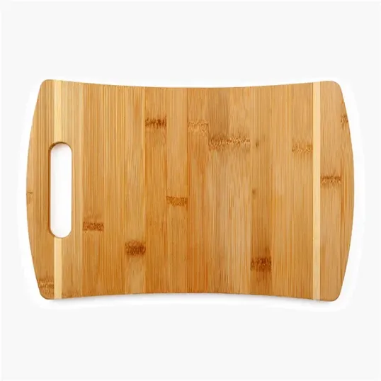 Stripe Handle Premium Bamboo Cutting Board — view 3