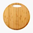 Tote Premium Bamboo Cutting Board with Carry Handle — view 3