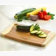 End Waves Premium Bamboo Cutting Board — view 2