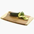 End Waves Premium Bamboo Cutting Board