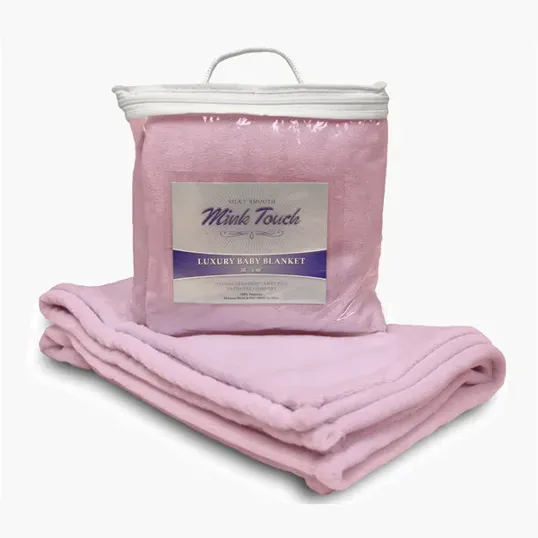 Zipline Mink Touch Baby Blanket, 30" x 40" — view 2