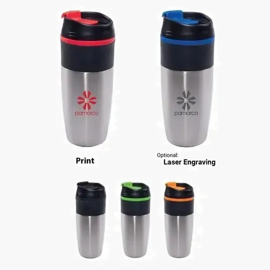 16 Oz. Bandit Stainless Steel Tumbler with Double Wall Insulation — view 7