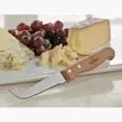Medium Cheese Knife with Bamboo Handle and Stainless Steel Blade — view 2