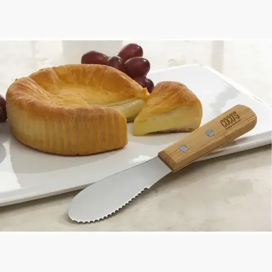 Serrated Spread Knife with Bamboo Handle — view 2