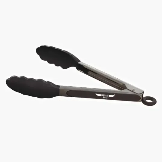 Zipline Silicone Tongs with Stainless Steel Body