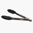 Zipline Silicone Tongs with Stainless Steel Body