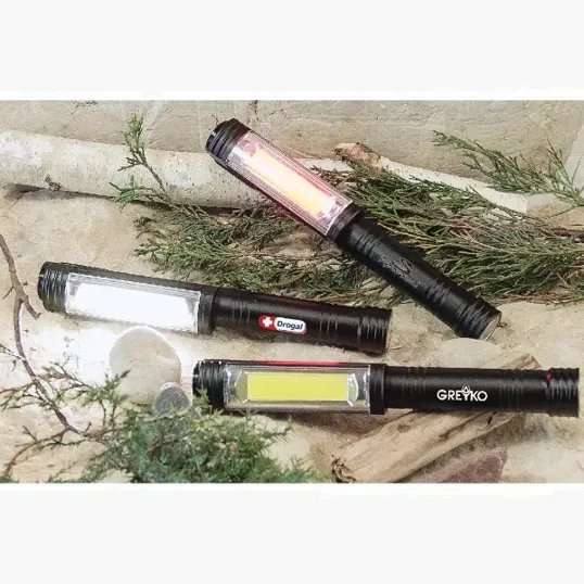 Zipline Roadside Safety Pen Shape COB Flashlight — view 2