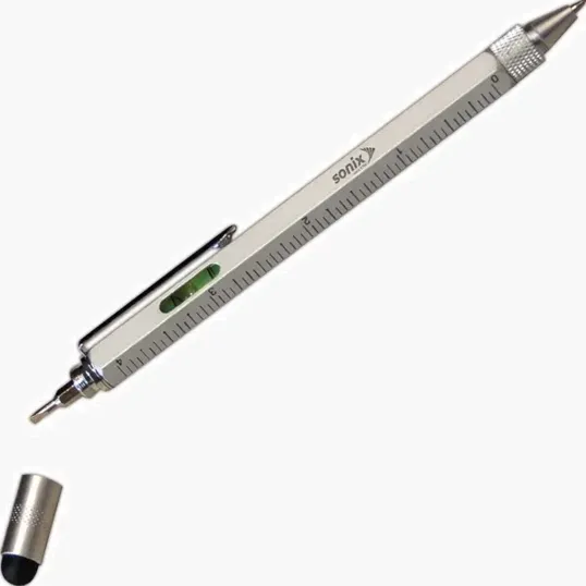 Zipline 5 in 1 Pen Tool Stylus with Twist-Action Ballpoint
