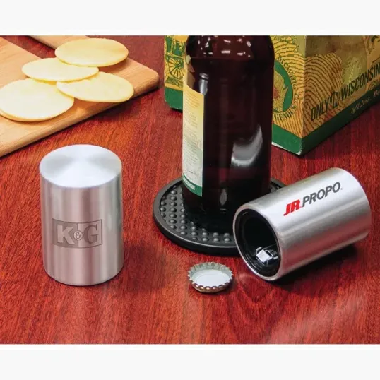Zipline Stainless Automatic Bottle Opener — view 2