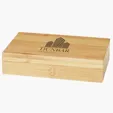 Bamboo Wine Tool Set with Opener, Pourer, Stopper and Case — view 3