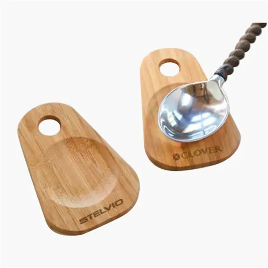 Bamboo Spoon Rest with Hanging Hole