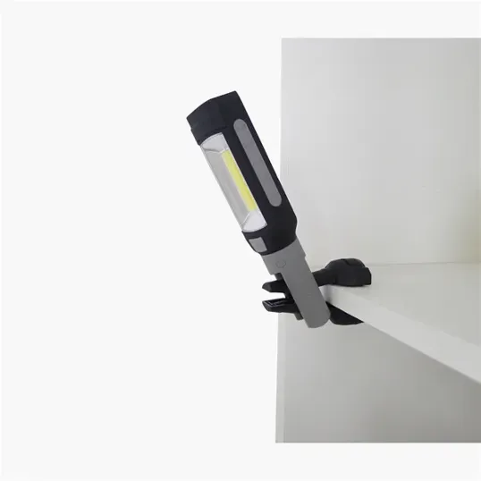 Clip Swivel COB Work Light Flashlight — view 14