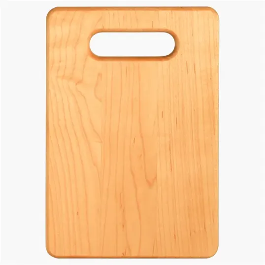 Maple Cutting Board with Handle, Rectangular — view 4