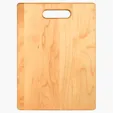 Maple Cutting Board with Handle, Rectangular — view 2