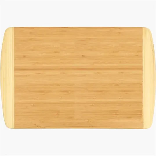 Bamboo 2-Tone Rectangle Cutting Board, 12 x 18 in. — view 3