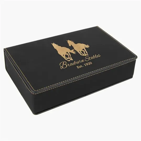 Zipline Leatherette 6 oz Flask Gift Box Set — view 21