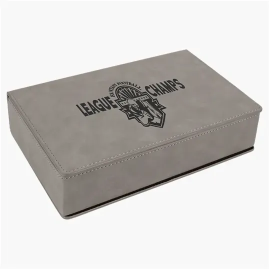 Zipline Leatherette 6 oz Flask Gift Box Set — view 23