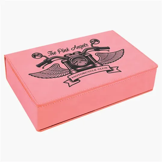 Zipline Leatherette 6 oz Flask Gift Box Set — view 24