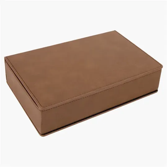 Zipline Leatherette 6 oz Flask Gift Box Set — view 34