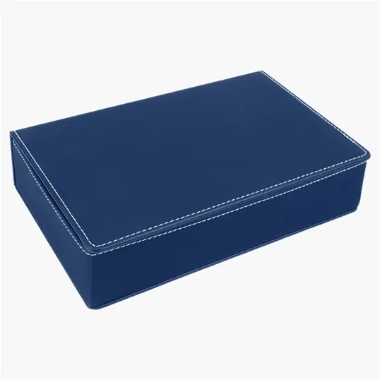 Zipline Leatherette 6 oz Flask Gift Box Set — view 43