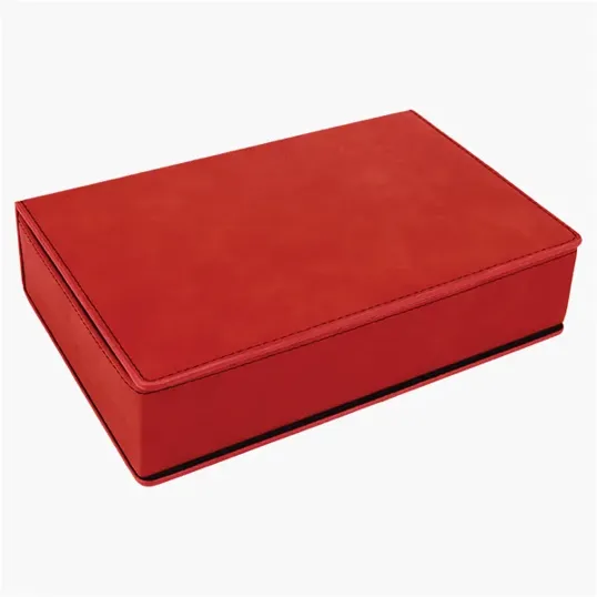 Zipline Leatherette 6 oz Flask Gift Box Set — view 46