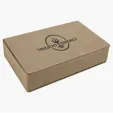 Zipline Leatherette 6 oz Flask Gift Box Set — view 19