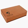 Zipline Leatherette 6 oz Flask Gift Box Set — view 22